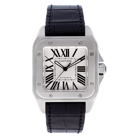 cartier mens square watch